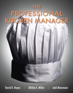 Professional Kitchen Manager  9780131391741 Front Cover