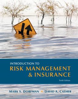 Introduction to Risk Management and Insurance 10th 9780131394124 Front Cover