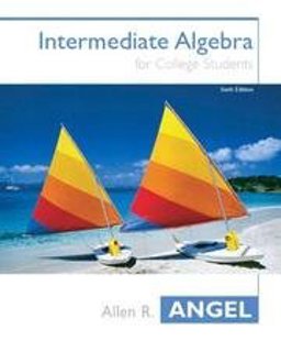 Intermediate Algebra for College Students