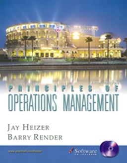 Principles of Operations Management