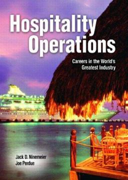 Hospitality Operations Careers in the World's Greatest Industry  9780131407770 Front Cover