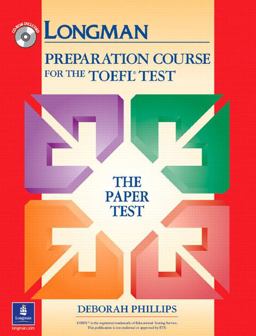 TOEFL PAPER PREP COURSE W/CD; Without Answer Key  9780131408869 Front Cover