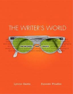 Writer's World Paragraphs and Essays  9780131409460 Front Cover