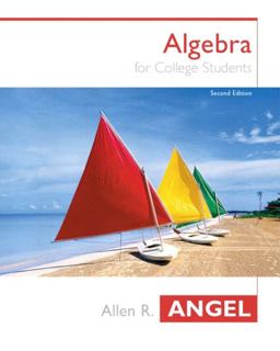 Algebra for College Students