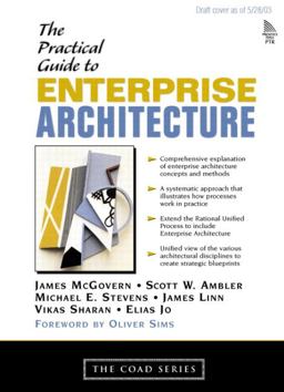 Practical Guide to Enterprise Architecture  9780131412750 Front Cover