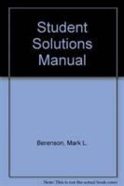 Student Solutions Manual
