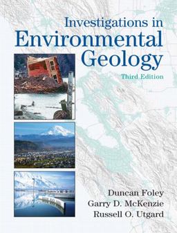 Investigations in Environmental Geology 3rd 9780131420649 Front Cover