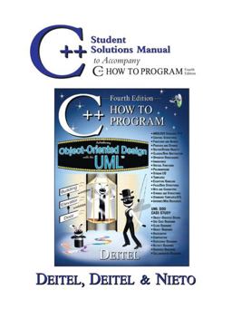 C++ Student Solutions Manual to Accompany C++ How to Program