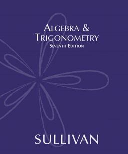 Algebra and Trigonometry