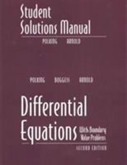 Student's Solutions Manual for Differential Equations Student's Solutions Manual for Differential Equations