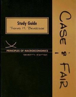 Principles of Macroeconomics Study Guide Principles of Macroeconomics Study Guide