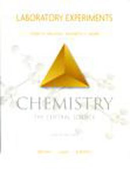 Chemistry - The Central Science Laboratory Experiments 10th 9780131464797 Front Cover
