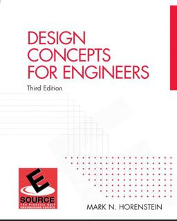 Design Concepts for Engineers 3rd 9780131464995 Front Cover