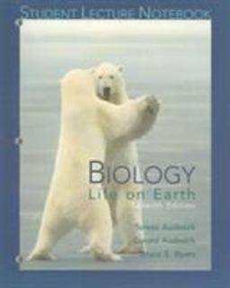 Biology Life on Earth 7th 2004 Student Manual, Study Guide, etc.  9780131465374 Front Cover