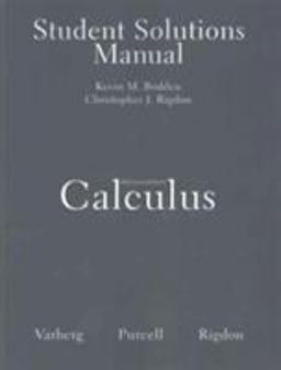 Student Solutions Manual for Calculus Student Solutions Manual for Calculus
