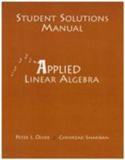 Applied Linear Algebra