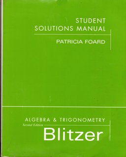 Student Solutions Manual (valuepack)
