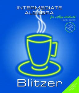 Intermediate Algebra 4th 9780131492578 Front Cover