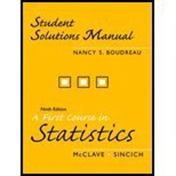 Student Solutions Manual