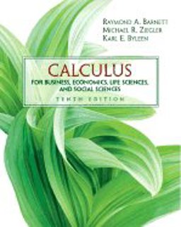 Calculus for Business, Economics, Life Sciences and Social Sciences
