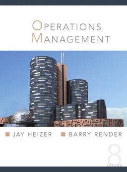 Operations Management 8th 9780131554443 Front Cover