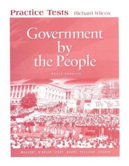 Government by the People Practice Tests