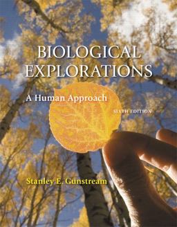 Biological Explorations A Human Approach 6th 9780131560727 Front Cover