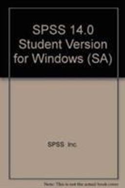 SPSS 14. 0 Student Version for Windows (SA)