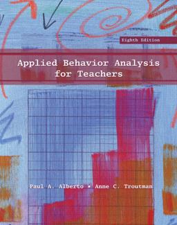 Applied Behavior Analysis for Teachers 8th 9780131592896 Front Cover