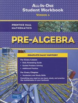 Mathematics, Pre-Algebra