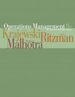 Operations Management Processes and Value Chains 8th 9780131697393 Front Cover