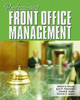 Professional Front Office Management  9780131700697 Front Cover