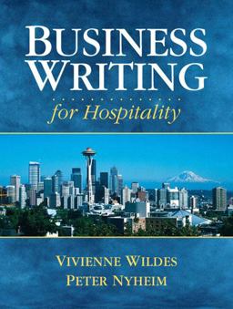 Business Writing for Hospitality  9780131715714 Front Cover