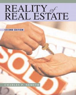 Reality of Real Estate 2nd 9780131720046 Front Cover
