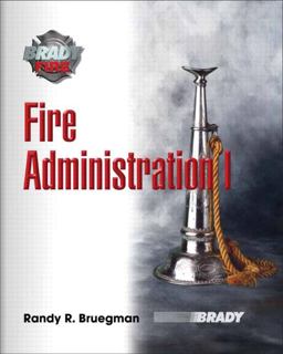 Fire Administration  9780131720848 Front Cover
