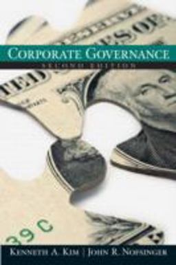 Corporate Governance 2nd 9780131735347 Front Cover