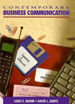 Contemporary Business Communication Contemporary Business Communication