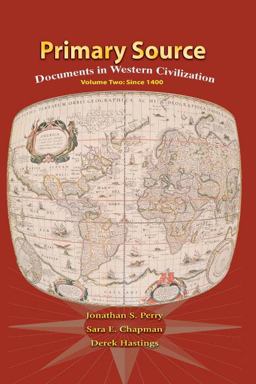 Primary Sources Western Civilization, Volume 2 for Primary Sources Western Civilization, Volume 2 2nd 9780131755840 Front Cover