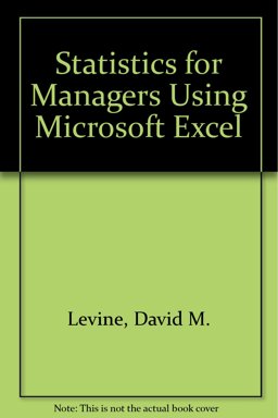 Statistics for Managers (Pk W/Using Ms Xcl, Rev Ssm)