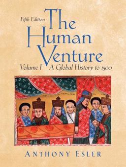Human Venture A Global History to 1500 5th 9780131835467 Front Cover