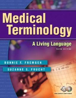 Medical Terminology A Living Language 3rd 9780131849105 Front Cover