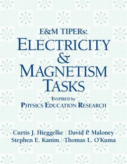 Electricity and Magnetism Tasks  9780131854994 Front Cover