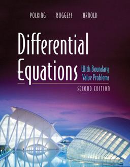 Differential Equations with Boundary Value Problems 2nd 9780131862364 Front Cover