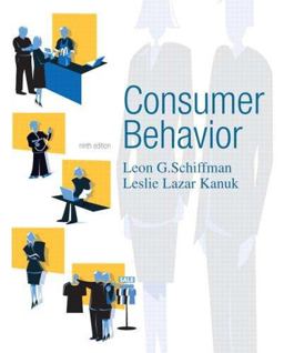 Consumer Behavior 9th 9780131869608 Front Cover