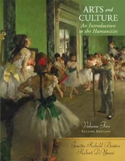 Arts and Culture An Introduction to the Humanities 2nd 9780131899131 Front Cover