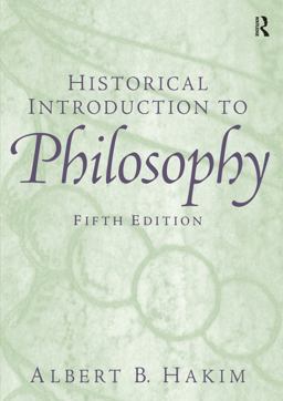 Historical Introduction to Philosophy 5th 9780131900059 Front Cover