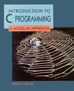 Introduction to C Programming A Modular Approach  9780131901742 Front Cover