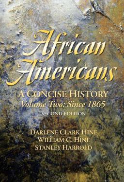 African Americans A Concise History 2nd 9780131925823 Front Cover