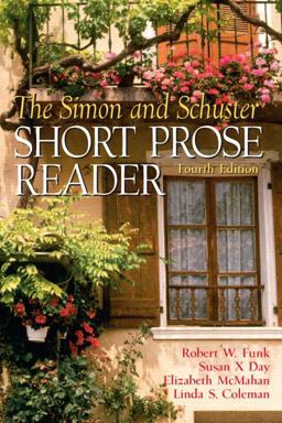 Simon and Schuster Short Prose Reader 4th 9780131925892 Front Cover