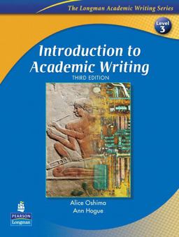 Introduction to Academic Writing 3rd 9780131933958 Front Cover